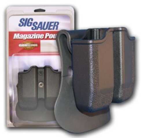 Sig Dbl Mag Pouch P220/ 1911 Black Polymer